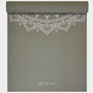 Gaiam Olive Marrakesh Yoga Mat 5mm